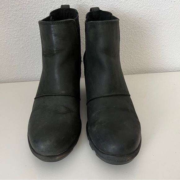 Sorel Joan of Arctic Chelsea II Wedge Leather Winter Boot Bootie 7 - Picture 2 of 11